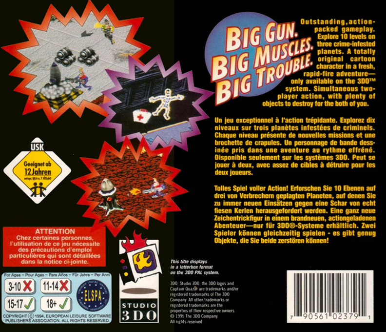 Captain Quazar - Dos