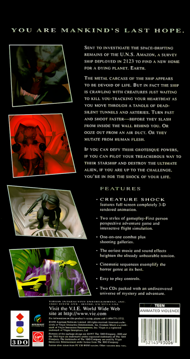 Creature Shock - Dos