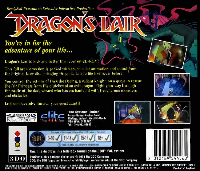 Dragon's Lair - Dos