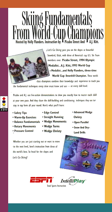 ESPN : Let's Go Skiing - Dos