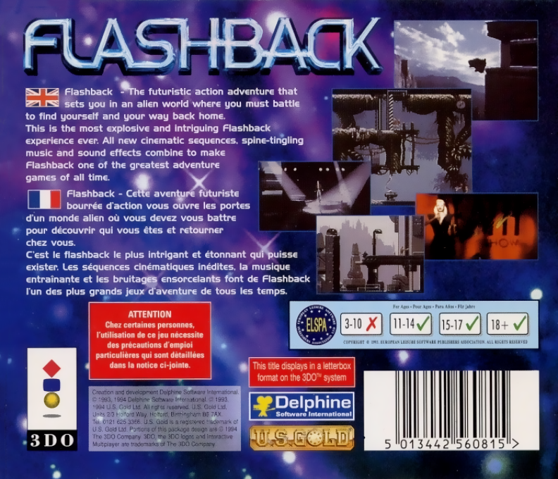 Flashback : The Quest for Identity - Dos