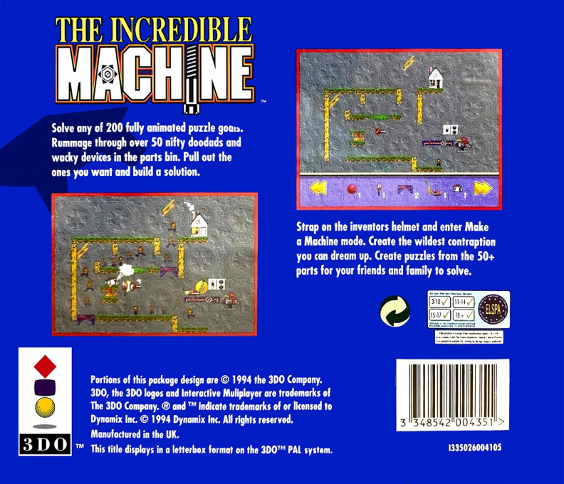 Incredible Machine, The - Dos