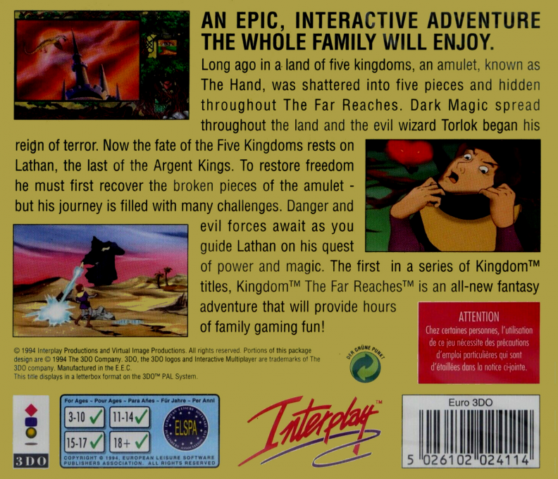 Kingdom - The Far Reaches - Dos