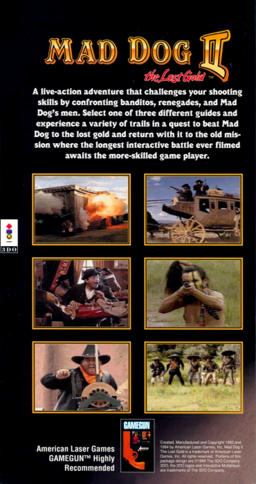 Mad Dog 2 - The Lost Gold - Dos
