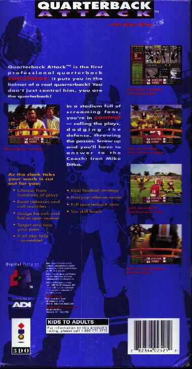 Quarterback Attack with Mike Ditka - Dos