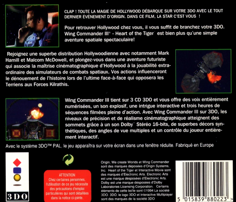 Wing Commander 3 - Heart Of The Tiger - Dos