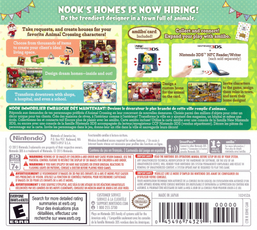 Animal Crossing - Happy Home Designer - Dos