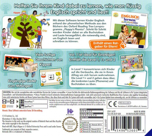 Apprenons L'anglais Avec Biff, Chip Et Kipper Vol. 1 - Dos