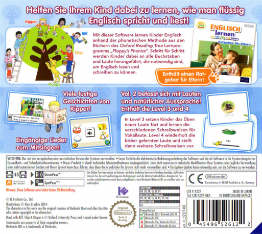 Apprenons L'anglais Avec Biff, Chip Et Kipper Vol. 2 - Dos