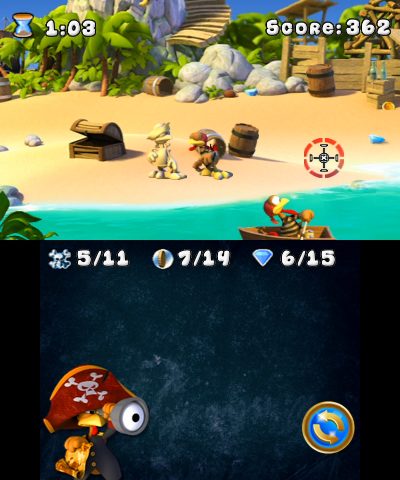 Crazy Chicken - Pirates 3D