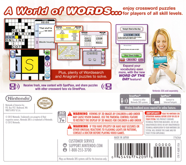 Crosswords Plus - Dos