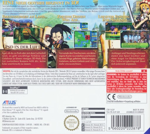 Etrian Odyssey 4 - Legends Of The Titan - Dos