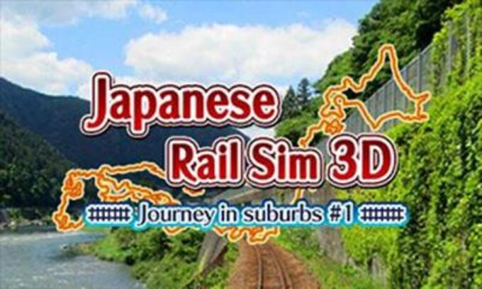Japanese Rail Sim 3D - Journey in Suburbs #1