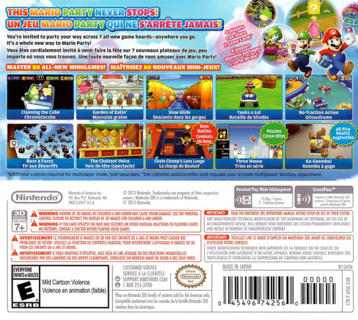 Mario Party Island Tour - Dos