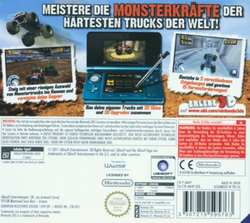 Monster 4x4 3d - Dos