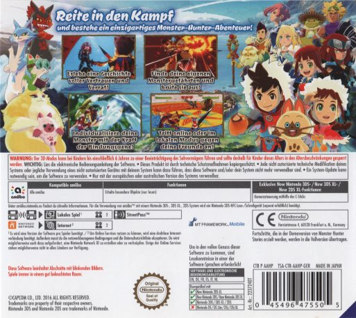 Monster Hunter Stories - Dos