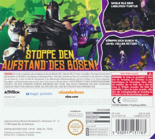 Nickelodeon - Teenage Mutant Ninja Turtles - Dos