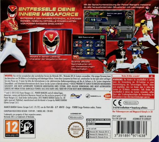 Power Rangers Mega Force - Dos
