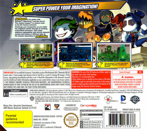 Scribblenauts Unmasked: A DC Comics Adventure - Dos