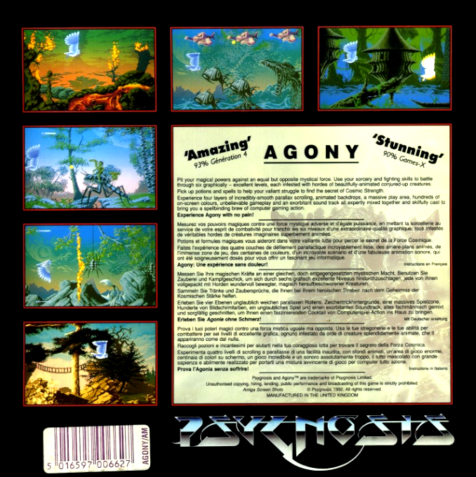 Agony - Dos