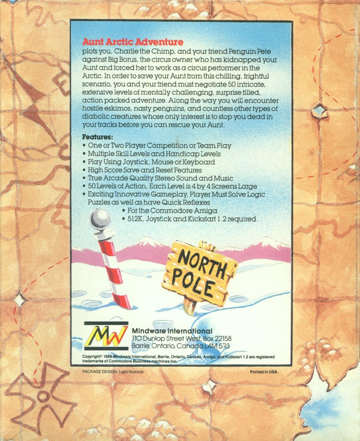 Aunt Arctic Adventure - Dos