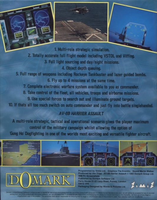 AV8B Harrier Assault dos