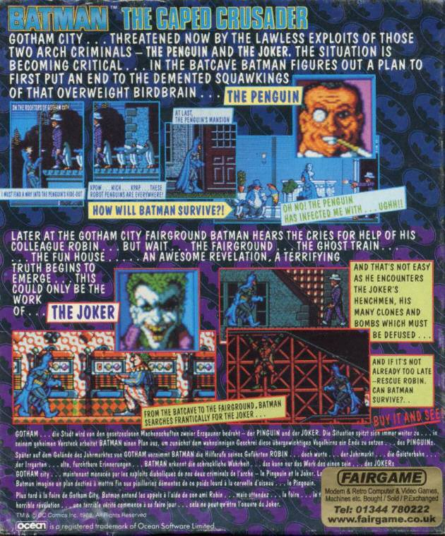 Batman - The Caped Crusader - Dos
