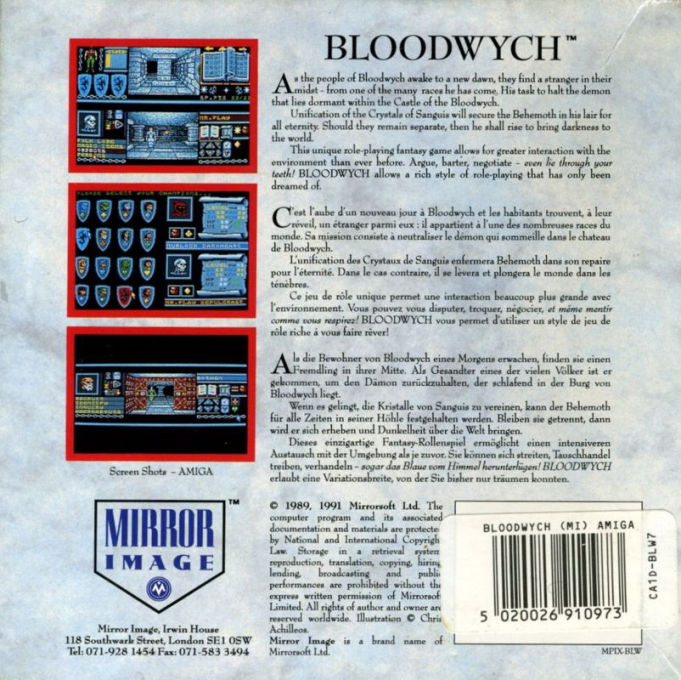 Bloodwych dos