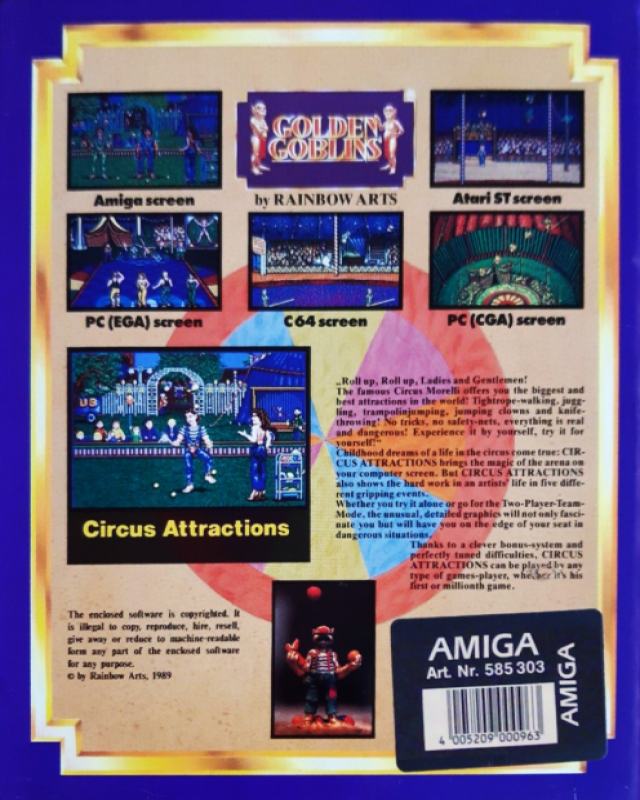 Circus Attractions - Dos