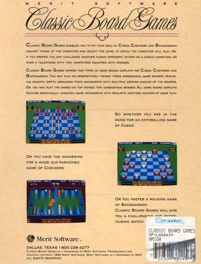 Classic Board Games - Dos