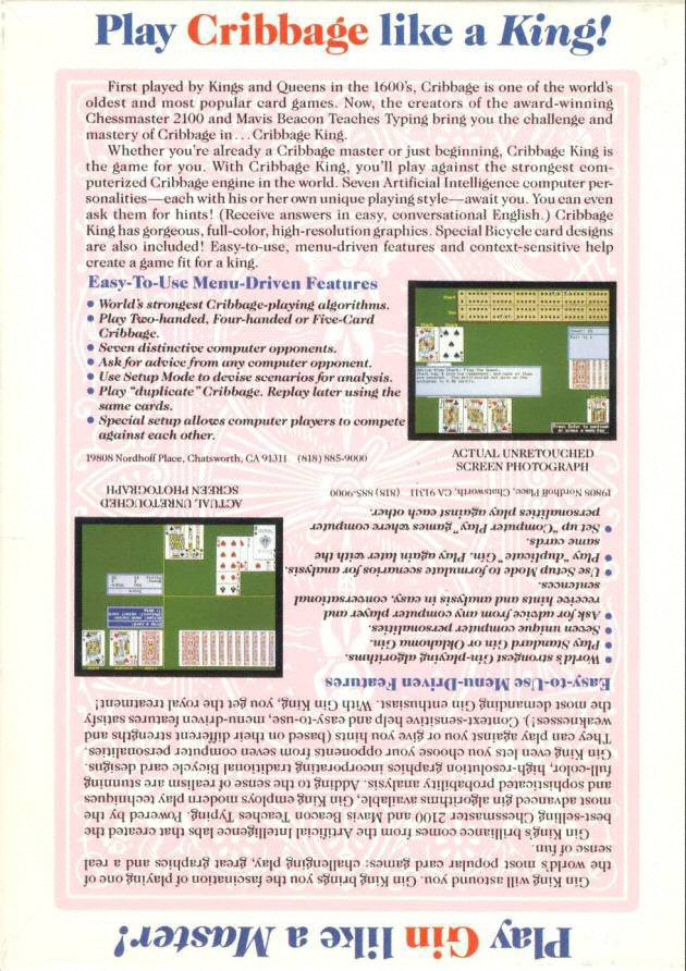 Cribbage King & Gin King - Dos