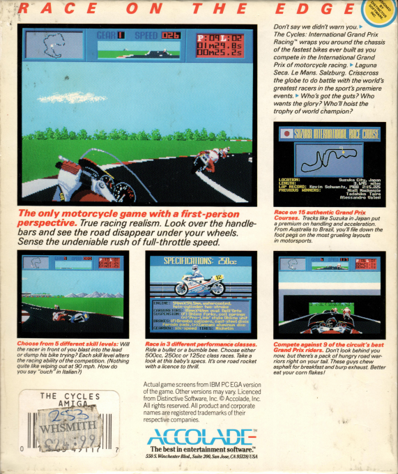 Cycles - International Grand Prix Racing, The - Dos