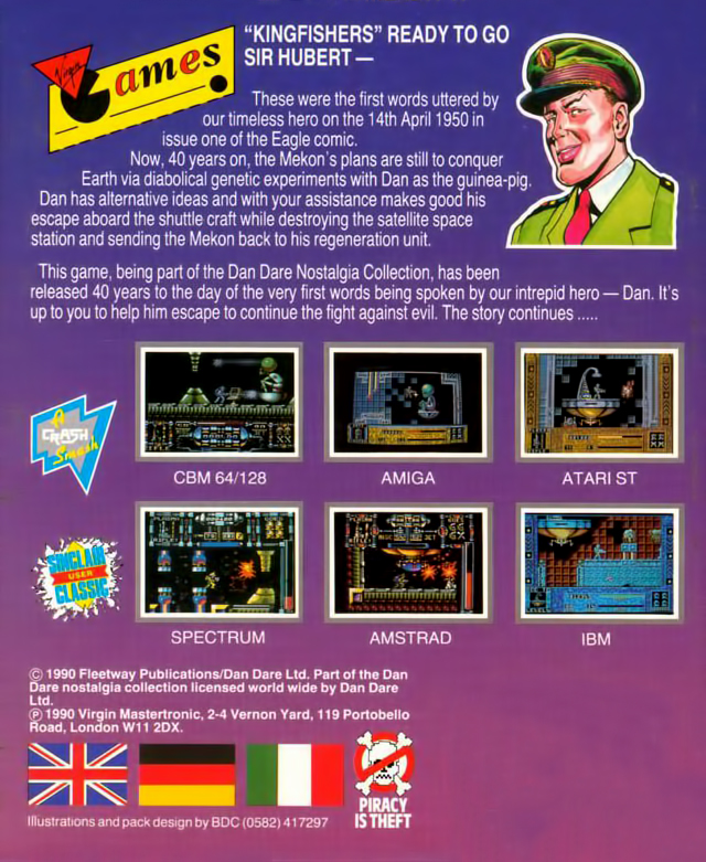 Dan Dare 3 - The Escape - Dos