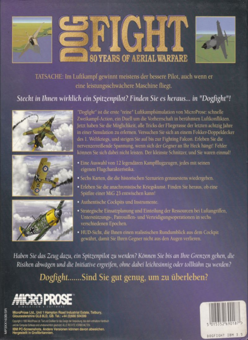 Dogfight - 80 Years of Aerial Warfare - Dos