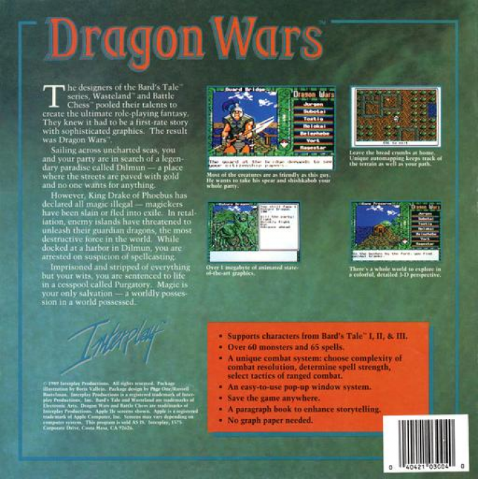 Dragon Wars - Dos