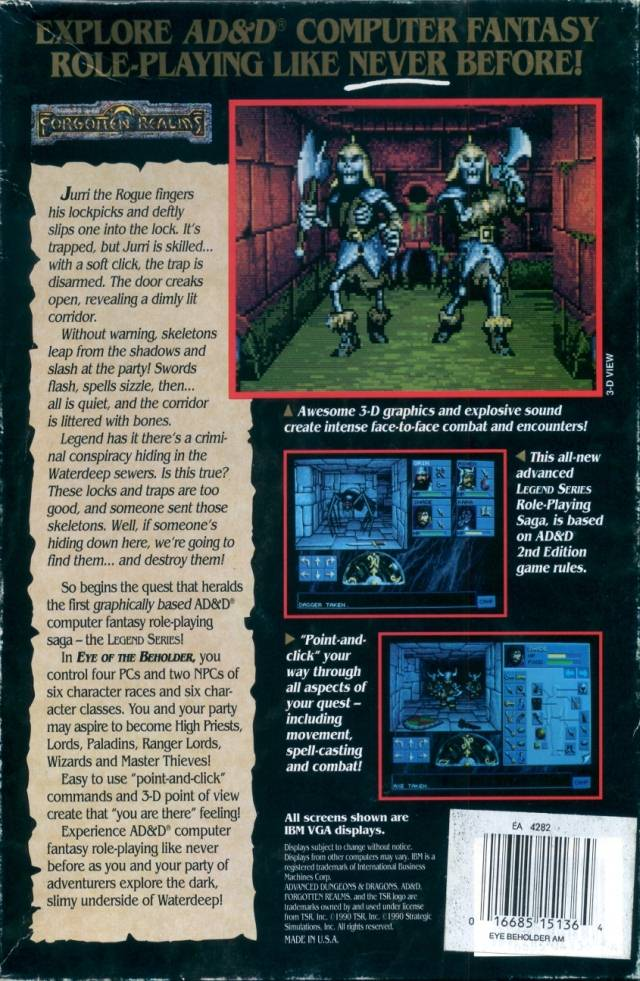 Eye Of The Beholder dos