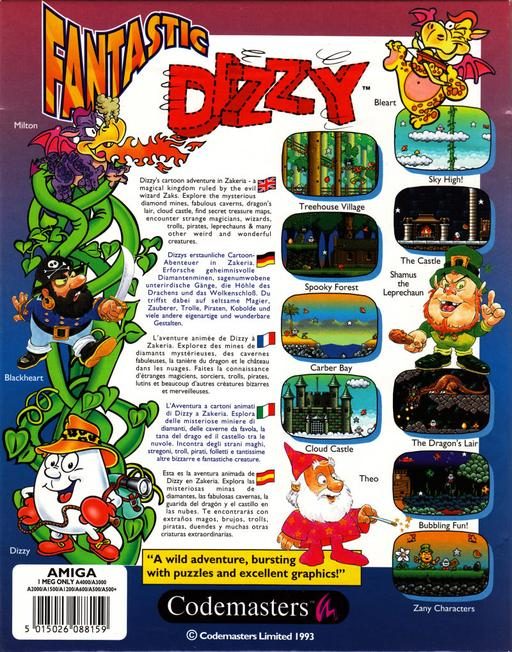 Fantastic Dizzy dos