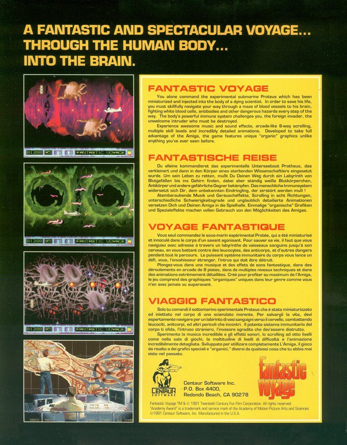 Fantastic Voyage dos