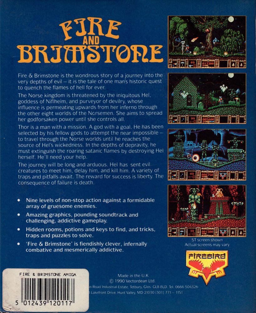 Fire and Brimstone dos