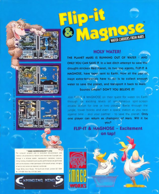 Flip-it & Magnose - Water Carriers from Mars dos