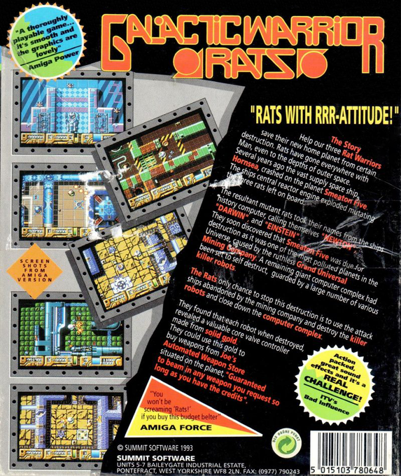 Galactic Warrior Rats - Dos