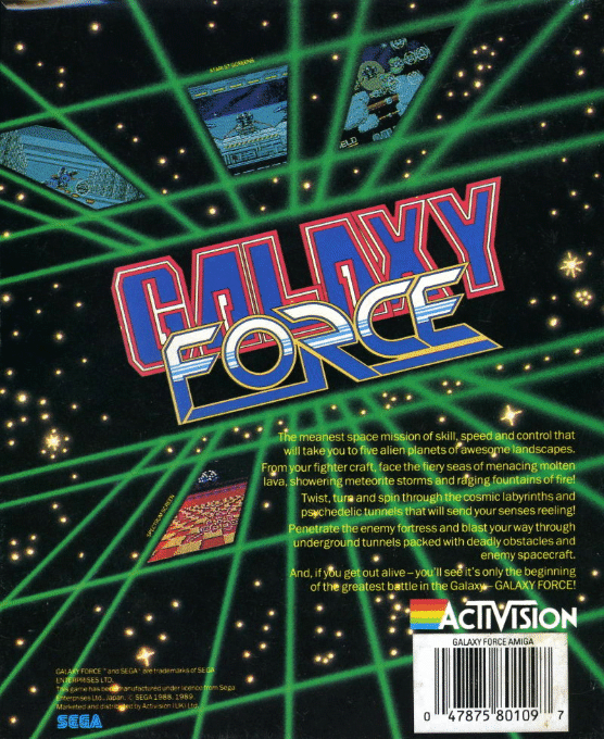 Galaxy Force II - Dos