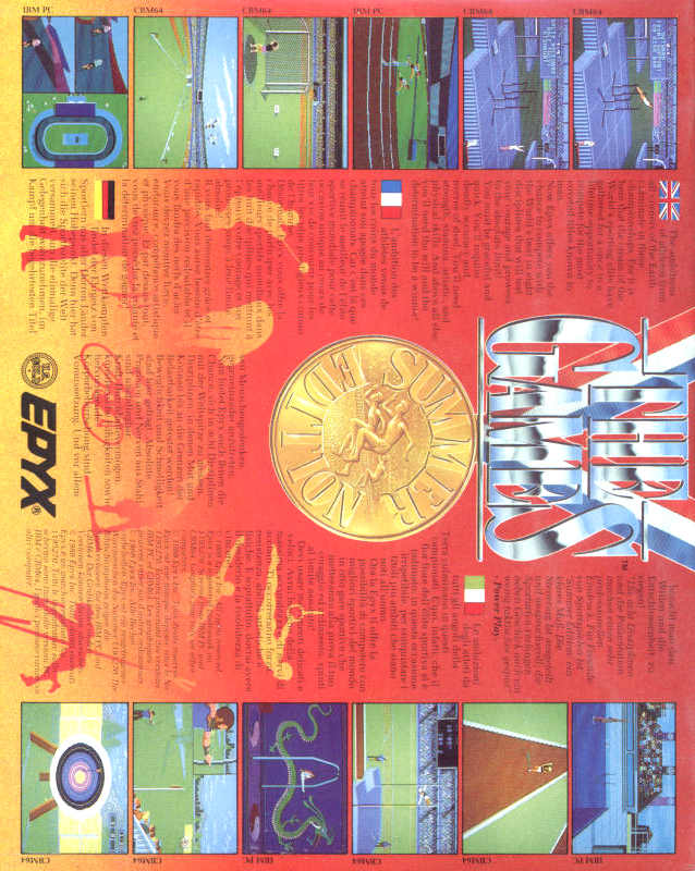 Games - Summer Edition, The - Dos