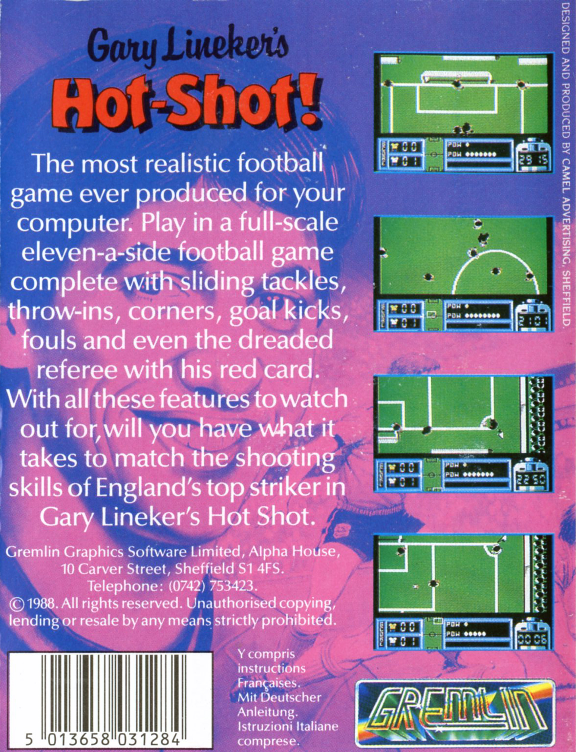 Gary Lineker's Hot-shot! - Dos