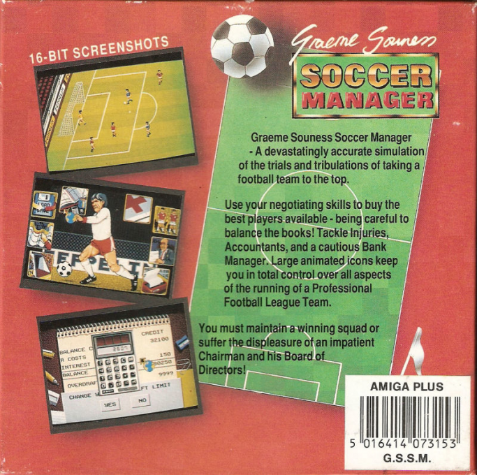 Graeme Souness Soccer Manager - Dos