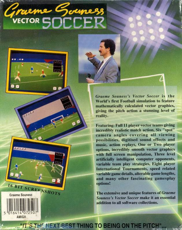 Graeme Souness Vector Soccer - Dos