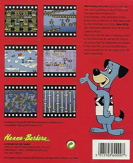 Huckleberry Hound In Hollywood Capers - Dos