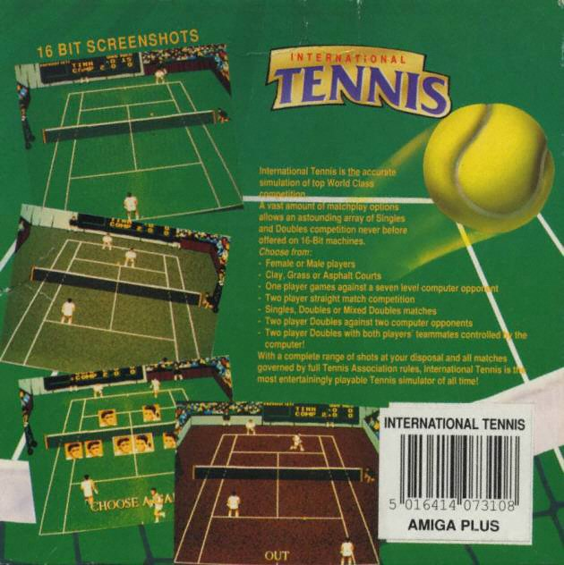 International 3d Tennis - Dos