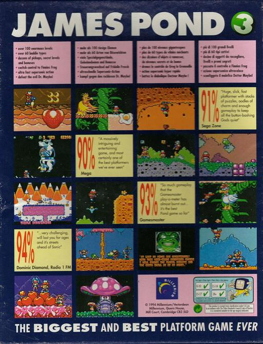 James Pond 3 - Operation Starfish - Dos