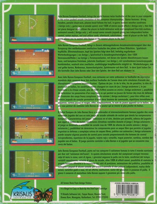 John Barnes European Football - Dos